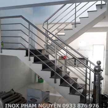 Lan Can Cầu Thang INOX Đơn Giản