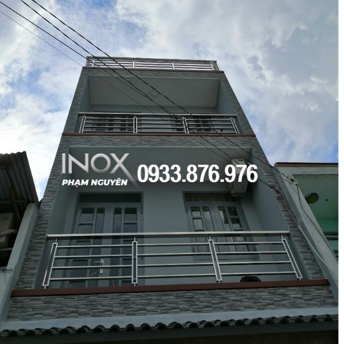 Lan Can Inox Đẹp Đơn Giản