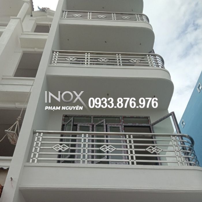 Lan Can Inox đẹp đơn giản