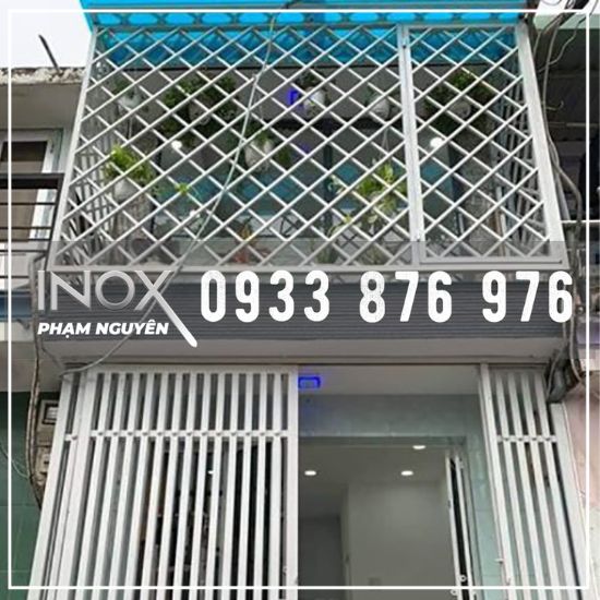 Mẫu Khung Bảo Vệ Inox 303 Đẹp