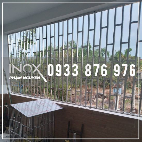 Mẫu Khung Bảo Vệ Inox Đẹp