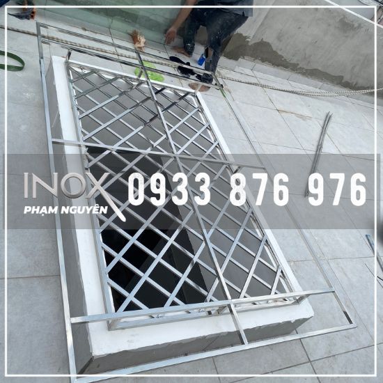 Mẫu Khung Bảo Vệ Inox 304