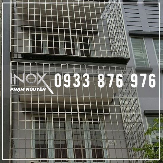 Mẫu Khung Bảo Vệ Inox 304 Đẹp